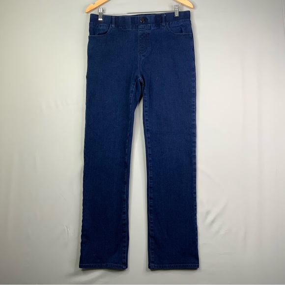Betabrand Denim - Betabrand Straight Leg Yoga Pant. Women's Size Large.